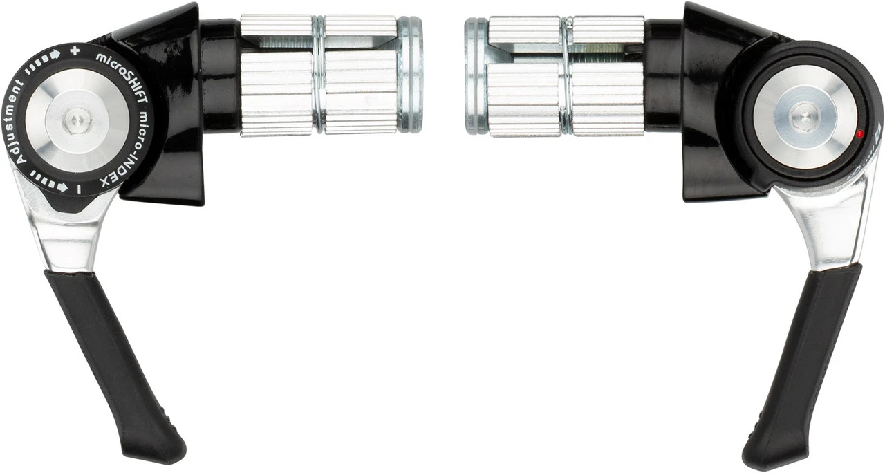 BS-T09 v+h Set Lenkerendschalthebel 2-/3-/9-fach MICROSHIFT BS-T09 V+h Set Lenkerendschalthebel 2-/3-/9-fach -Fahrradladen 253550