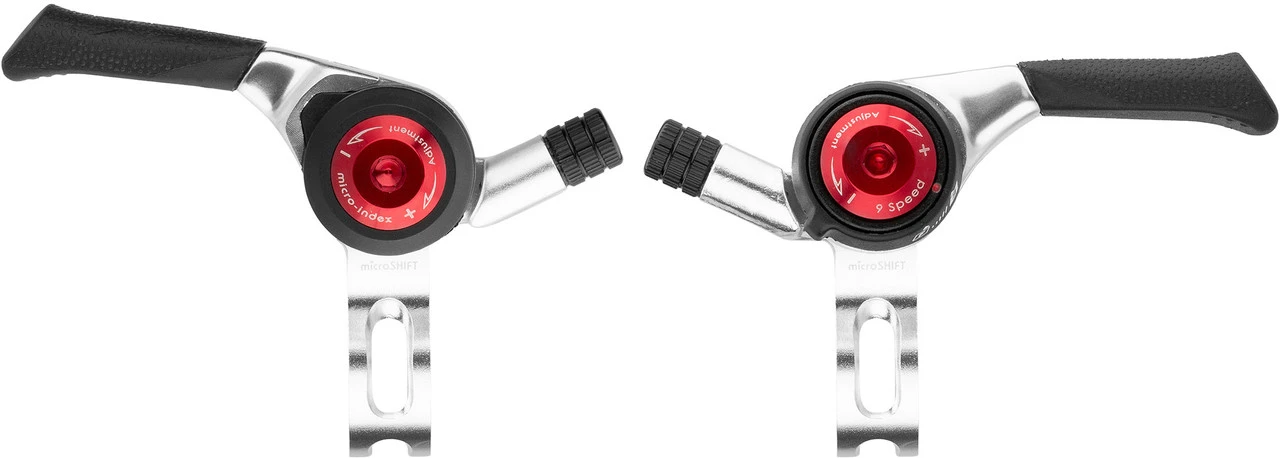 SL-T10 v+h Set Daumenschalthebel 2-/3-/10-fach für Shimano Road MICROSHIFT SL-T10 V+h Set Daumenschalthebel 2-/3-/10-fach Für Shimano Road -Fahrradladen 253806