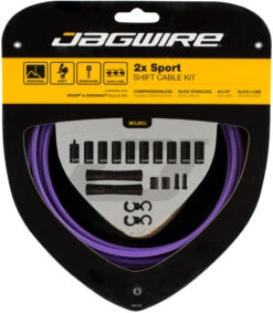 JAGWIRE 2X Sport Schaltzugset -Fahrradladen 319251