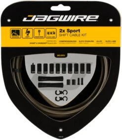 JAGWIRE 2X Sport Schaltzugset -Fahrradladen 319255