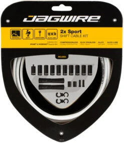 JAGWIRE 2X Sport Schaltzugset -Fahrradladen 319257