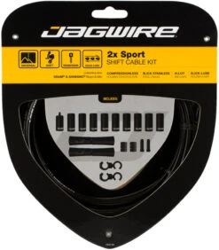 JAGWIRE 2X Sport Schaltzugset -Fahrradladen 319259
