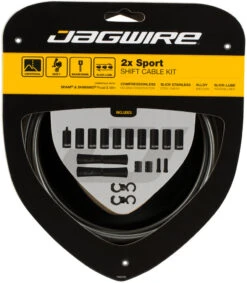 JAGWIRE 2X Sport Schaltzugset -Fahrradladen 319263