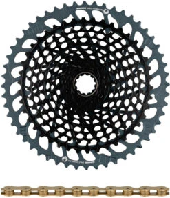 SRAM X01 Eagle XG-1295 Kassette + Eagle Kette 12-fach Verschleißset -Fahrradladen 347894