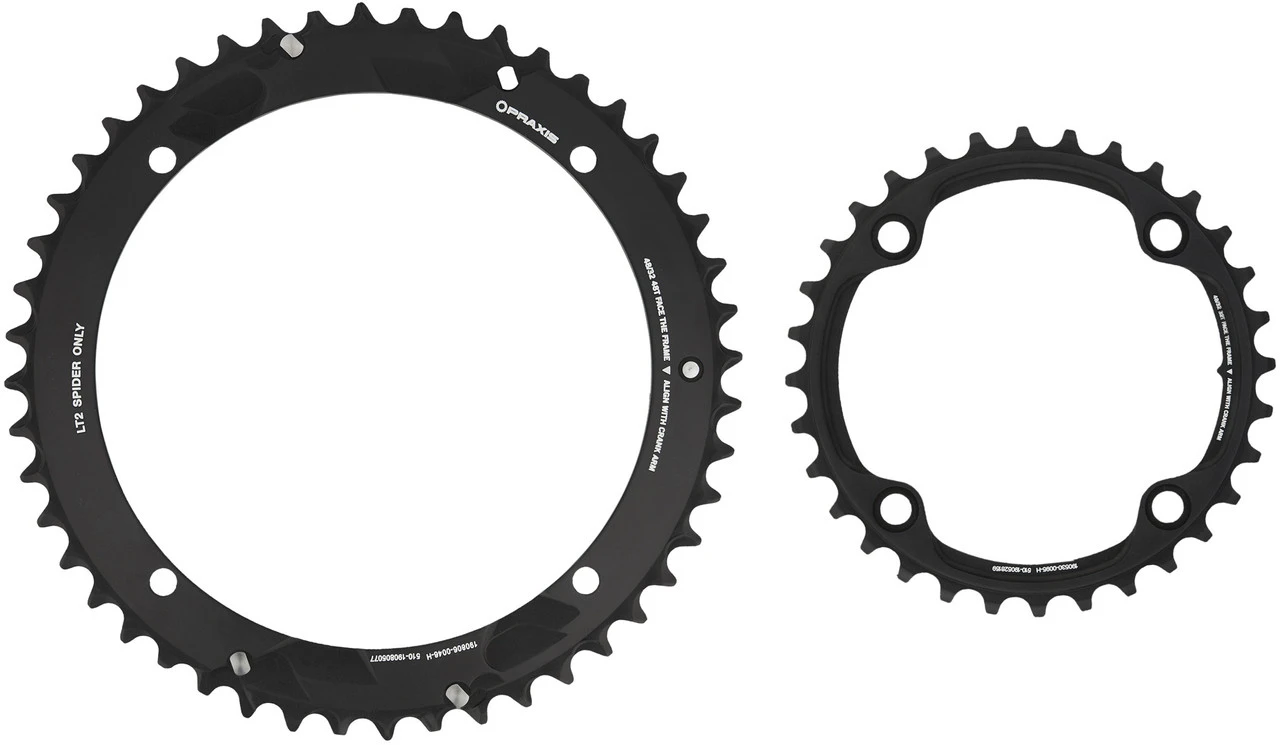 X-Rings Road Kettenblatt-Set, 4-Arm, 160/104 mm Lochkreis Praxis Works X-Rings Road Kettenblatt-Set, 4-Arm, 160/104 Mm Lochkreis -Fahrradladen 387733