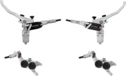 HOPE Tech 4 E4 V+h Set Scheibenbremse Mit Kunststoffleitung -Fahrradladen 481827